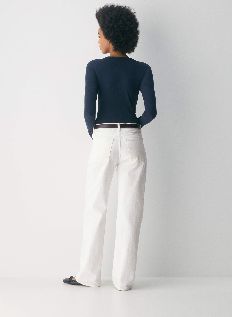 homestretch rib syncopation button-up admiral