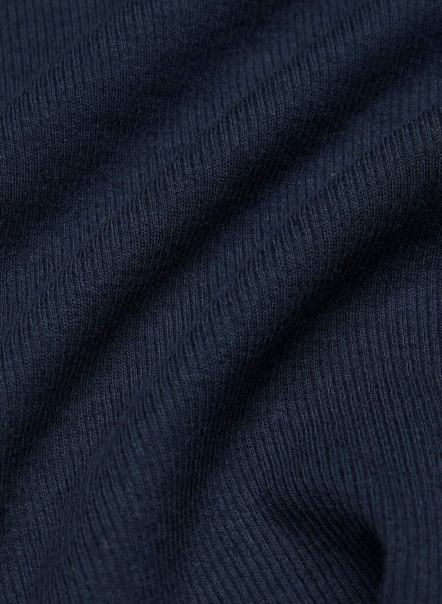 homestretch rib syncopation button-up admiral