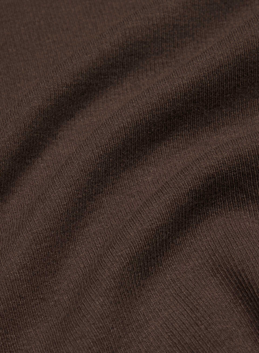 homestretch rib syncopation button-up mik mochabrun