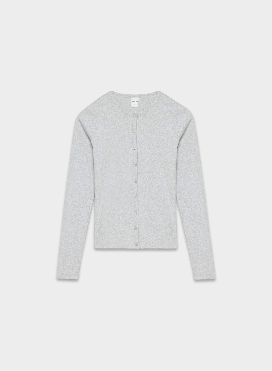 homestretch rib syncopation button-up ljungkrom