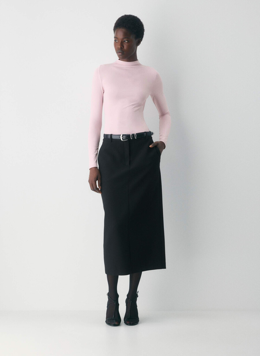 original contour lyric mockneck dammig rosa
