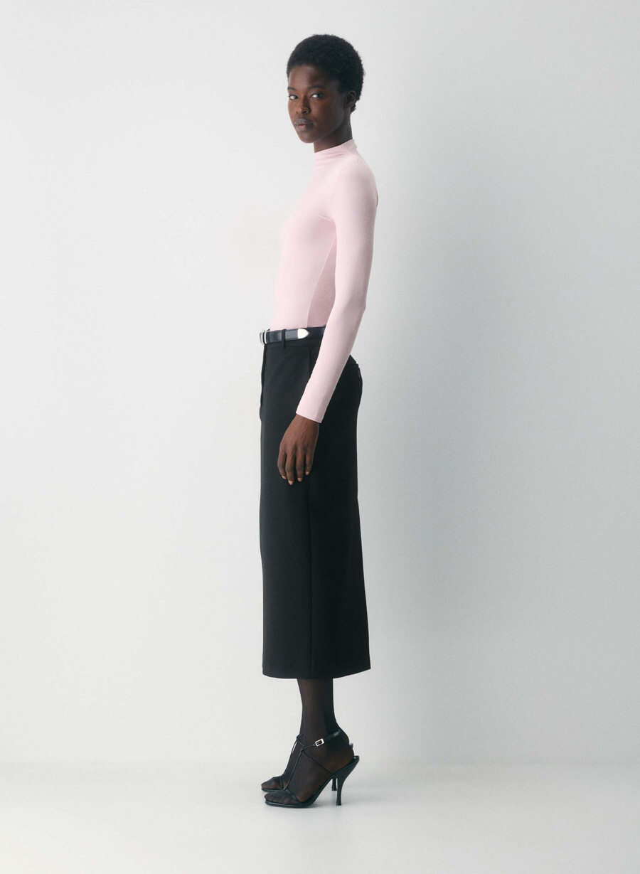 original contour lyric mockneck dammig rosa