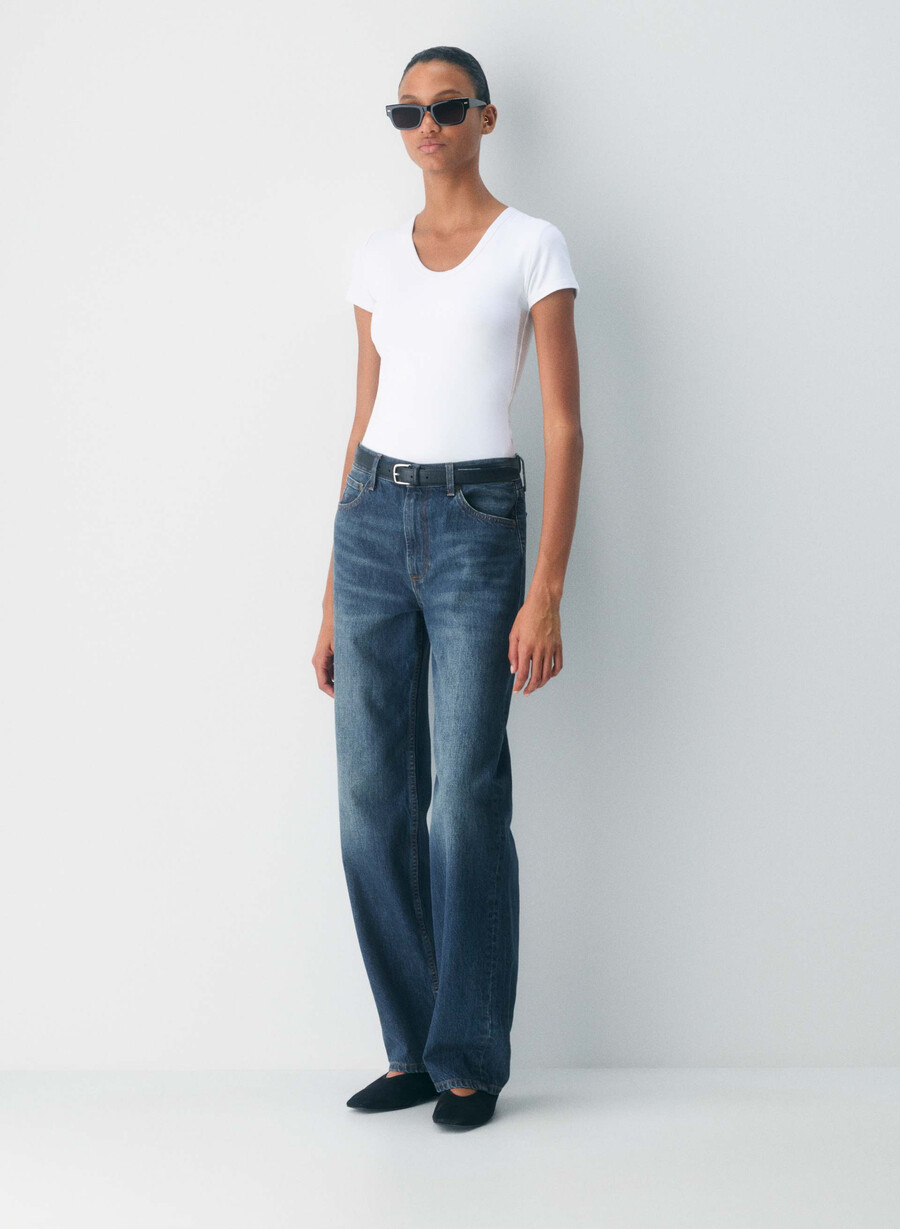 original contour sophomore t-shirt ljusvit