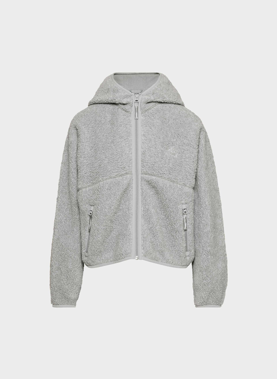 polartec thermal pro hi-hip zip hoodie ljunggrön