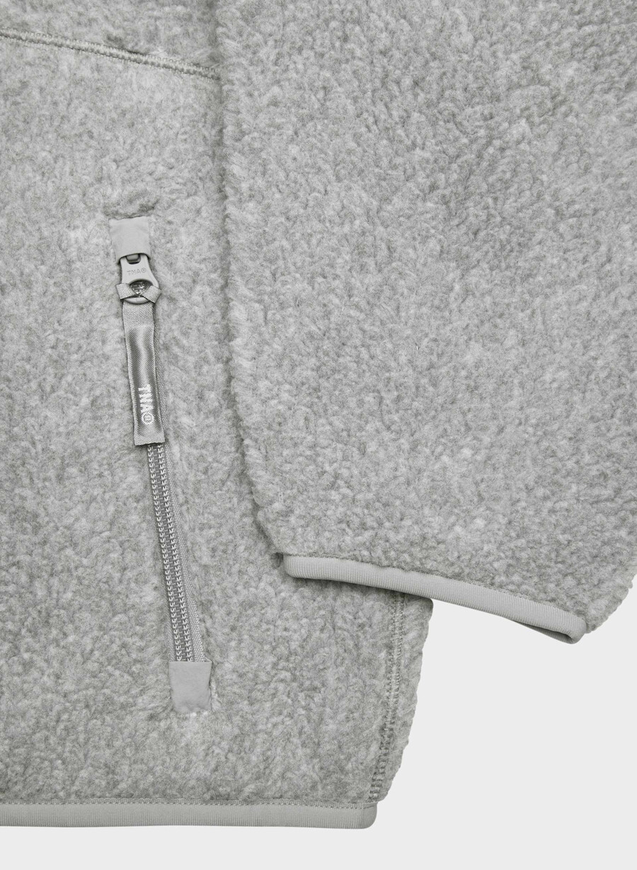 polartec thermal pro hi-hip zip hoodie ljunggrön