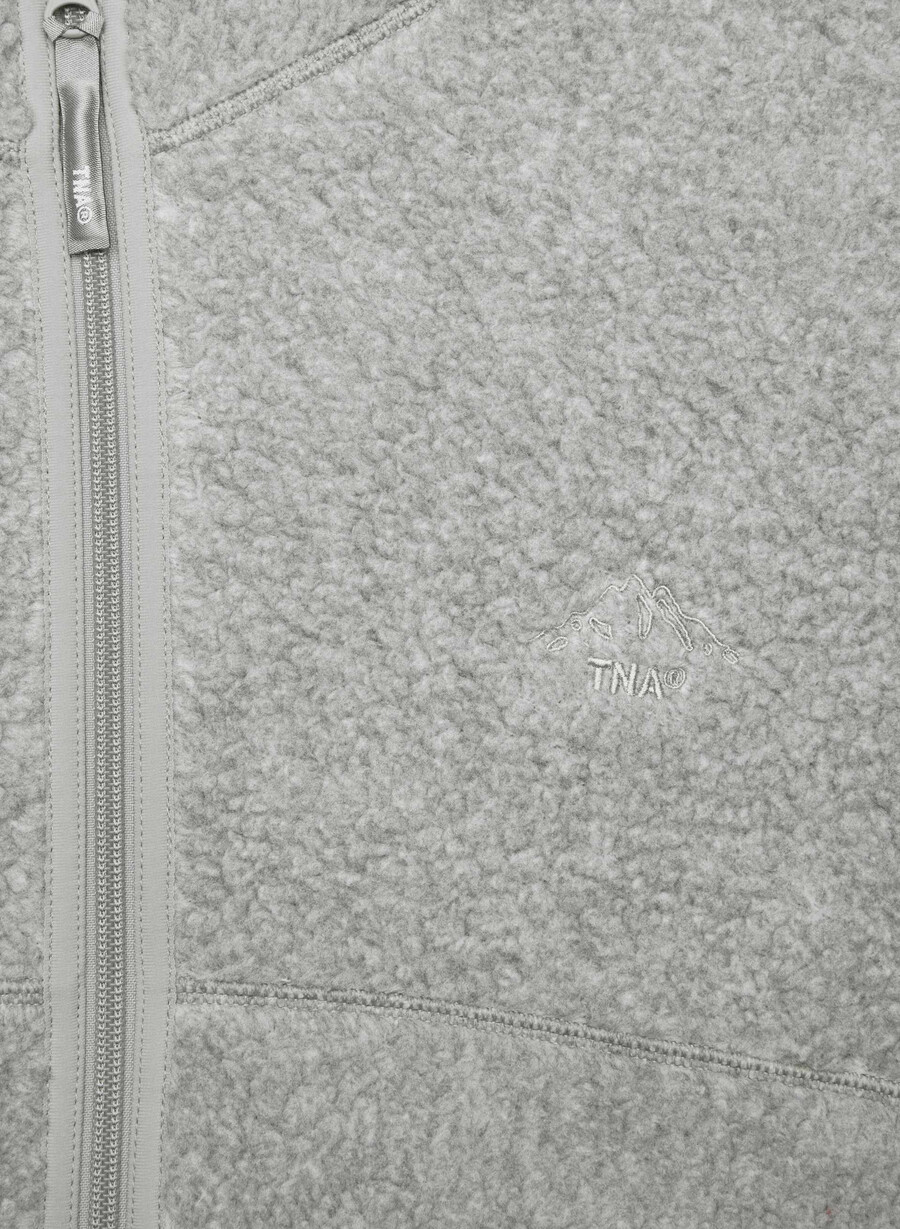 polartec thermal pro hi-hip zip hoodie ljunggrön
