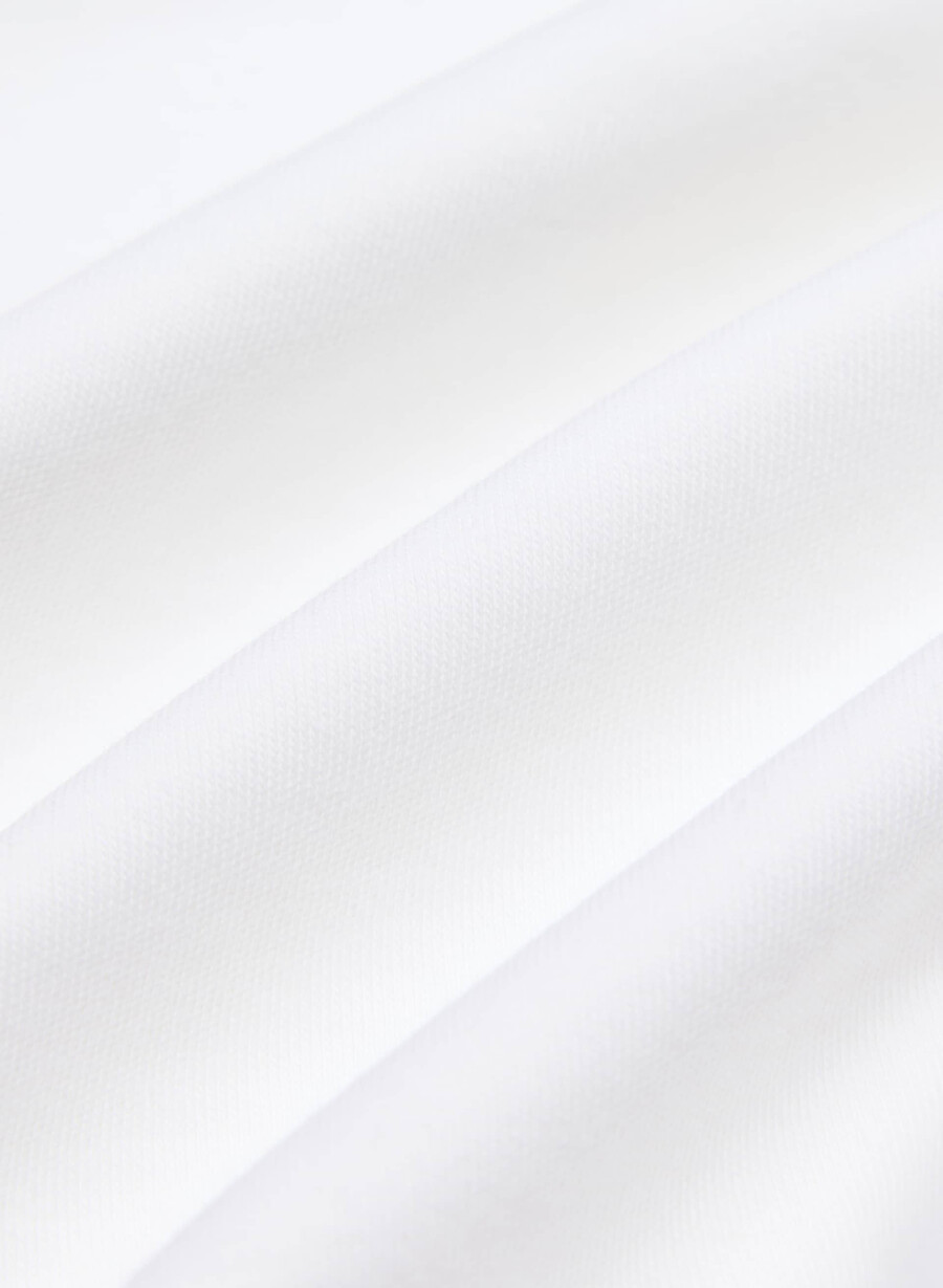 interlock bomull barclay t-shirt vit