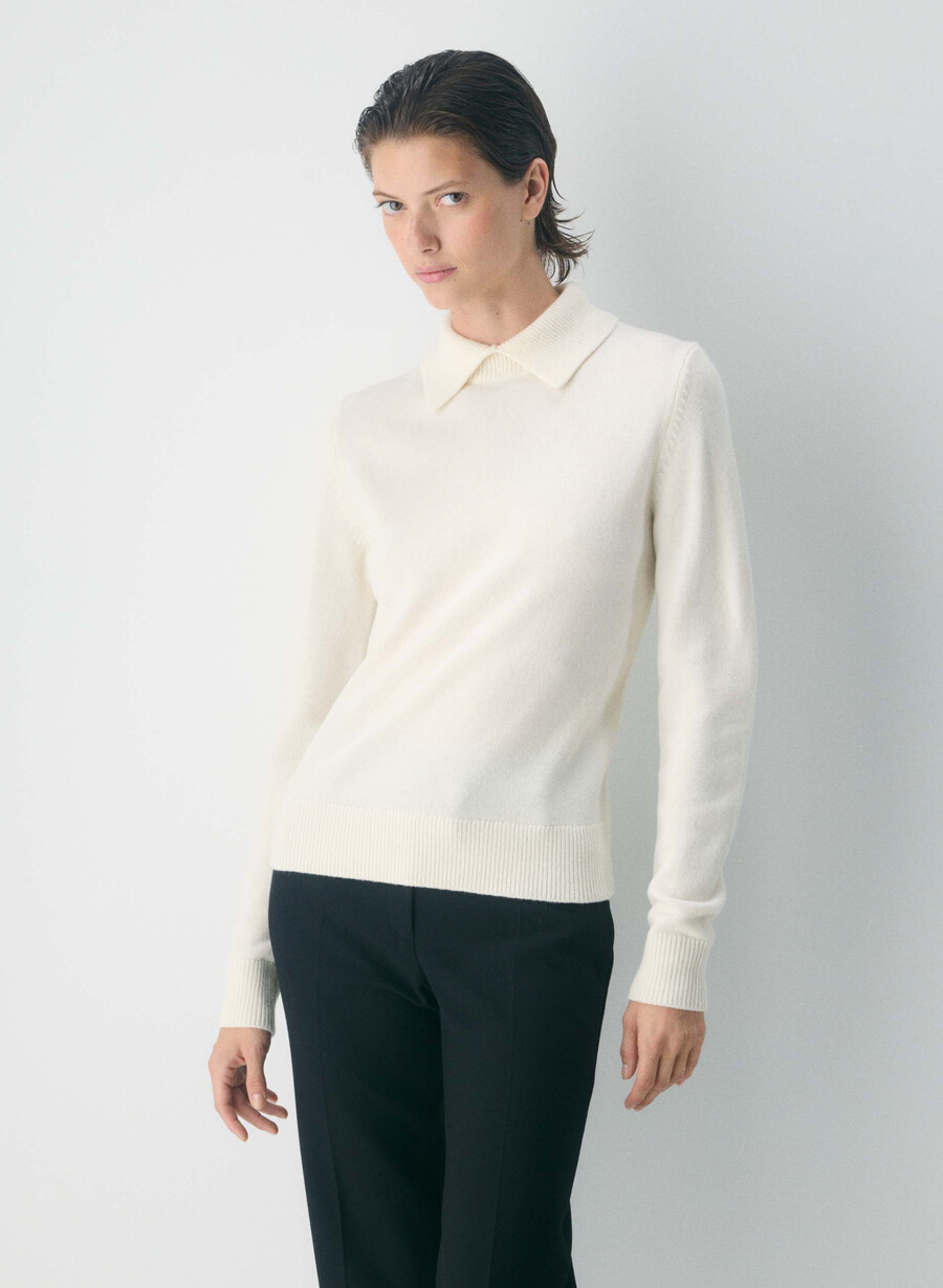 fatale merinoulltröja ljus bjÖrk