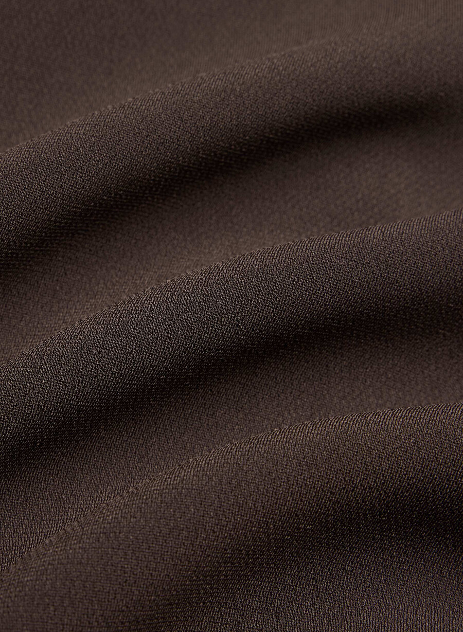 brynn jacka - sway crepe rich mocha brun