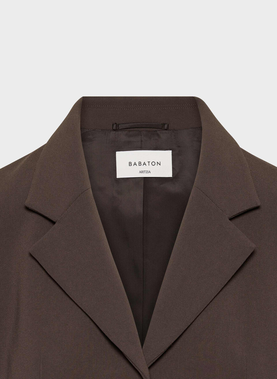 brynn jacka - sway crepe rich mocha brun