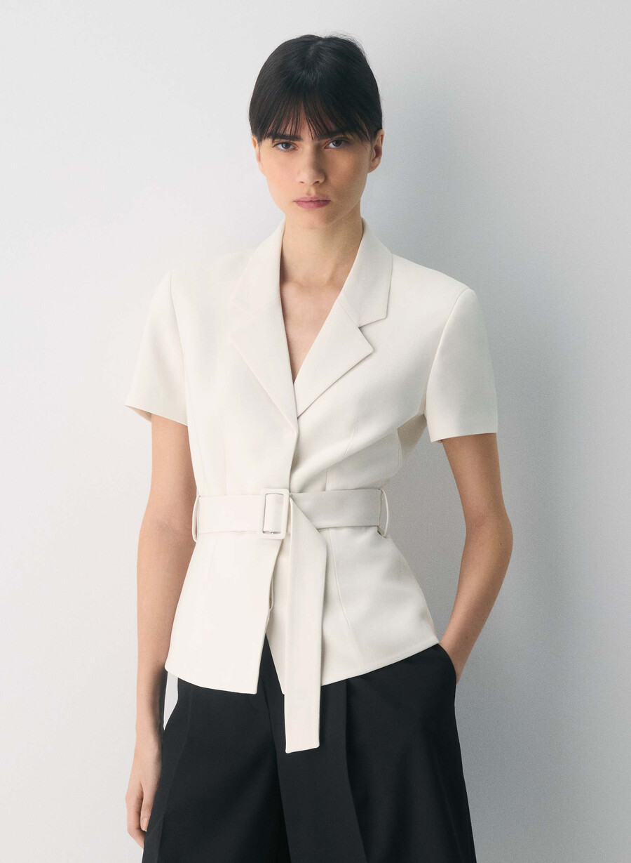 brynn jacka - sway crepe vintage white