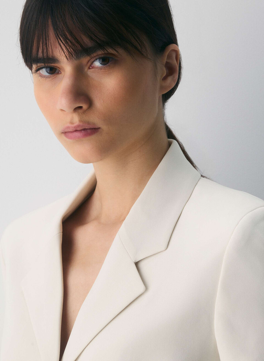 brynn jacka - sway crepe vintage white