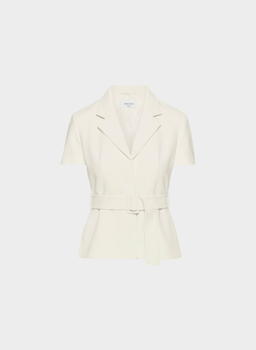brynn jacka - sway crepe vintage white