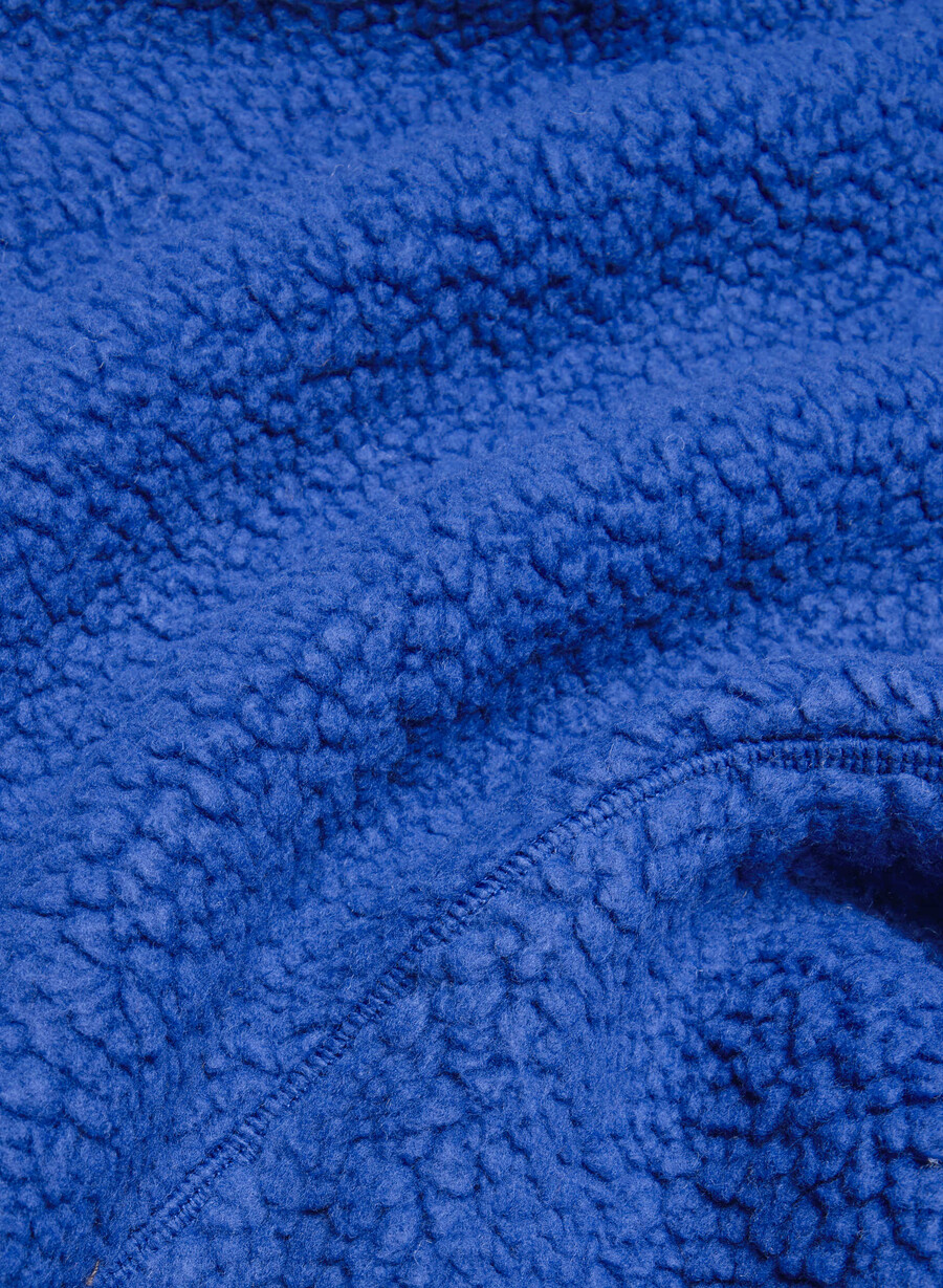 polartec thermal pro 12 zip hi-hip hoodie jazz blÅ