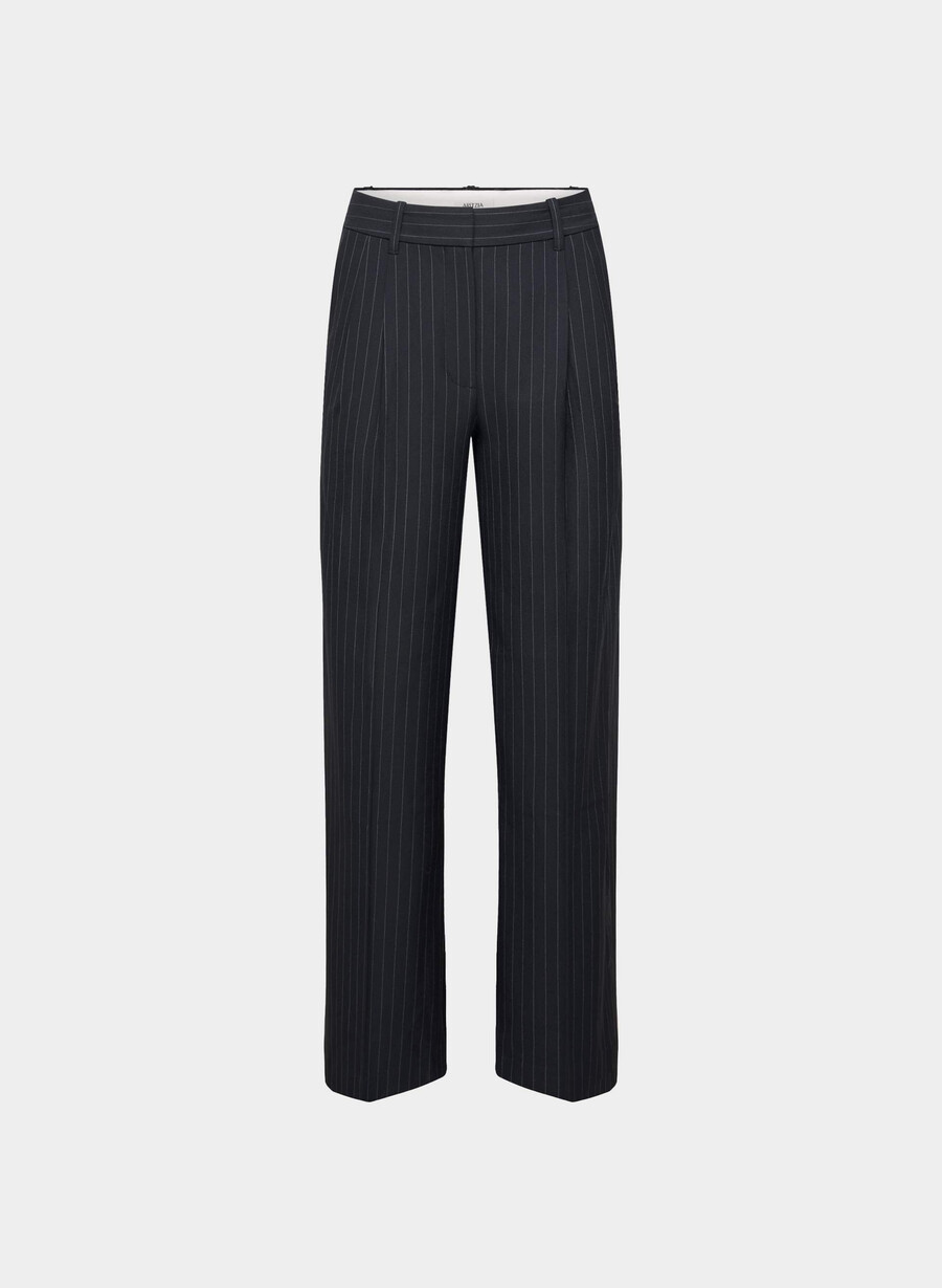 the effortless pant - twill svart strÄng dk nt nvyg