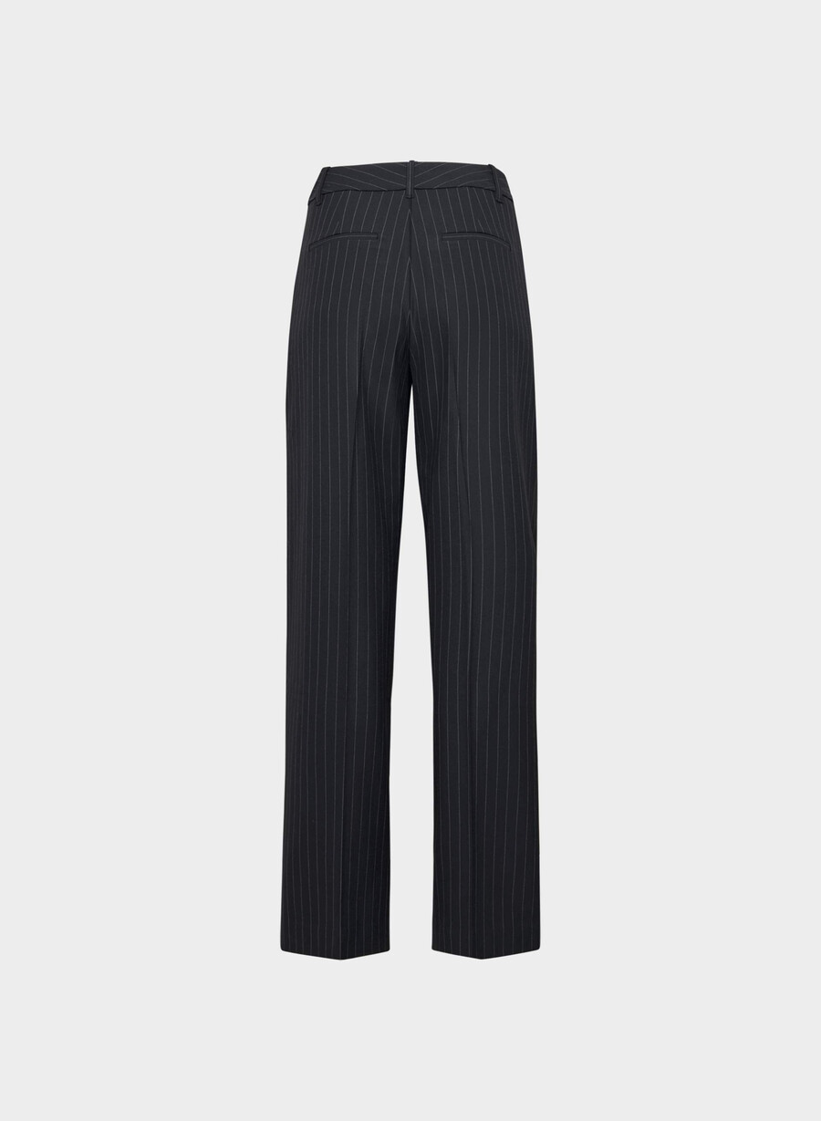 the effortless pant - twill svart strÄng dk nt nvyg