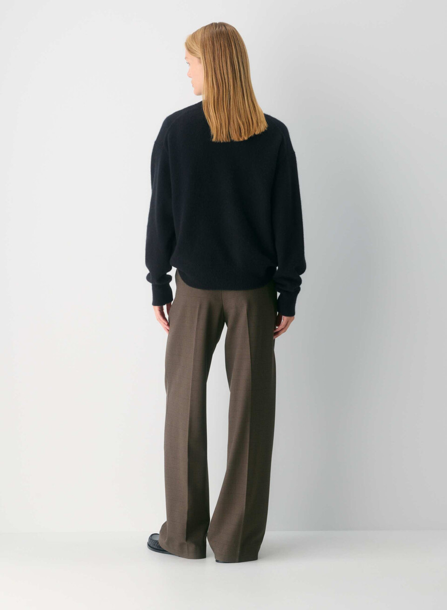 the effortless pant - twill svart strÄng dk nt nvyg