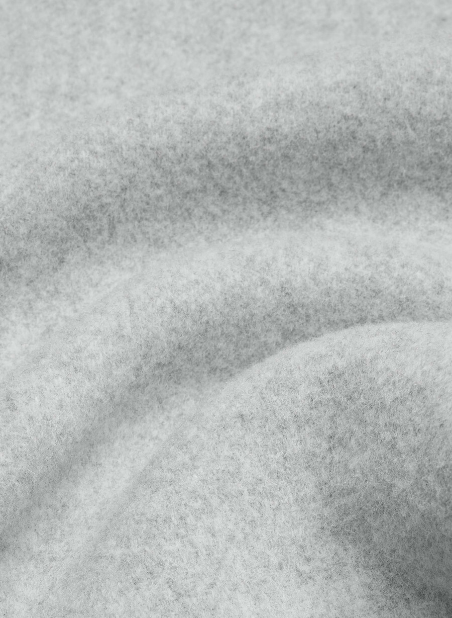 the only coat - mjuk ull kashmir ljusgrÅ ljusgrÅ
