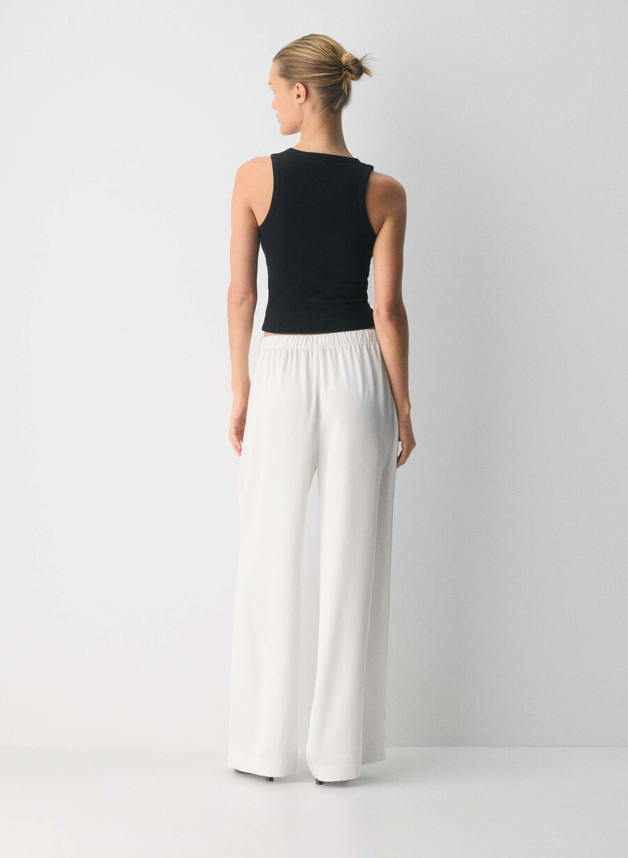 the lodge pant - satin ljus bjÖrk