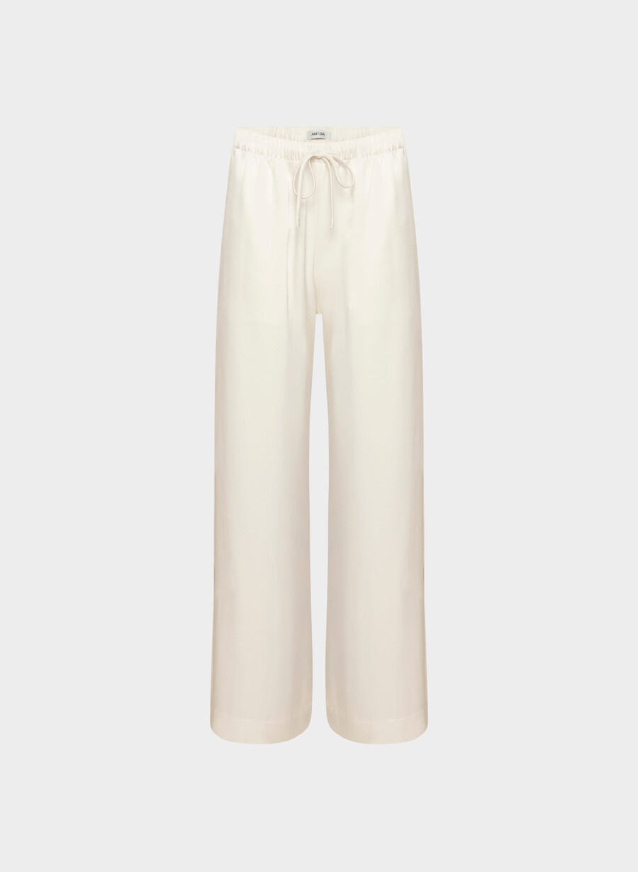 the lodge pant - satin ljus bjÖrk