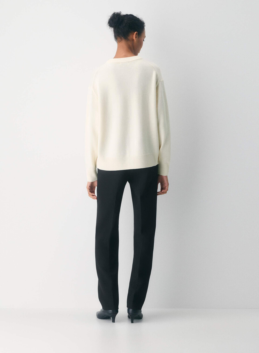 essential merinoull cardigan ljus bjÖrk