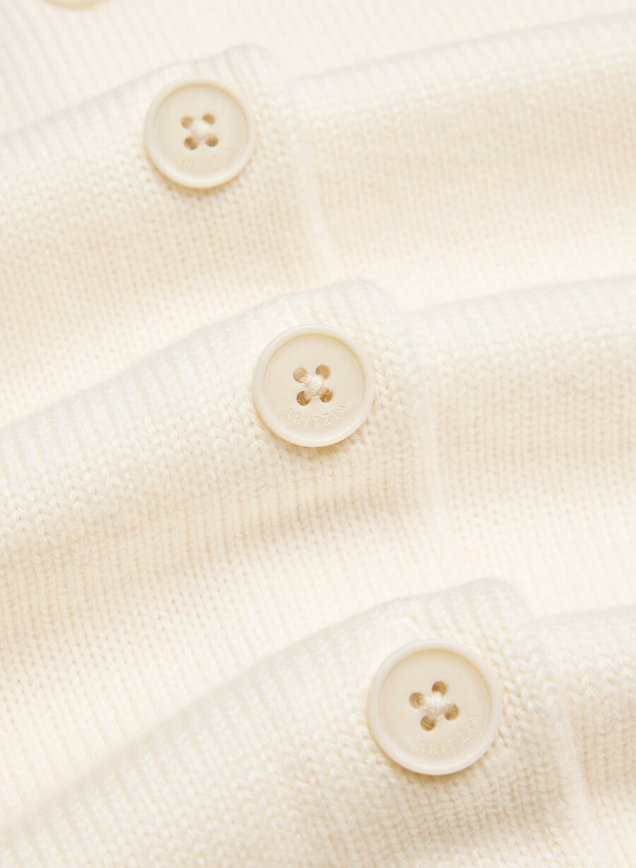 essential merinoull cardigan blinkande rÖd