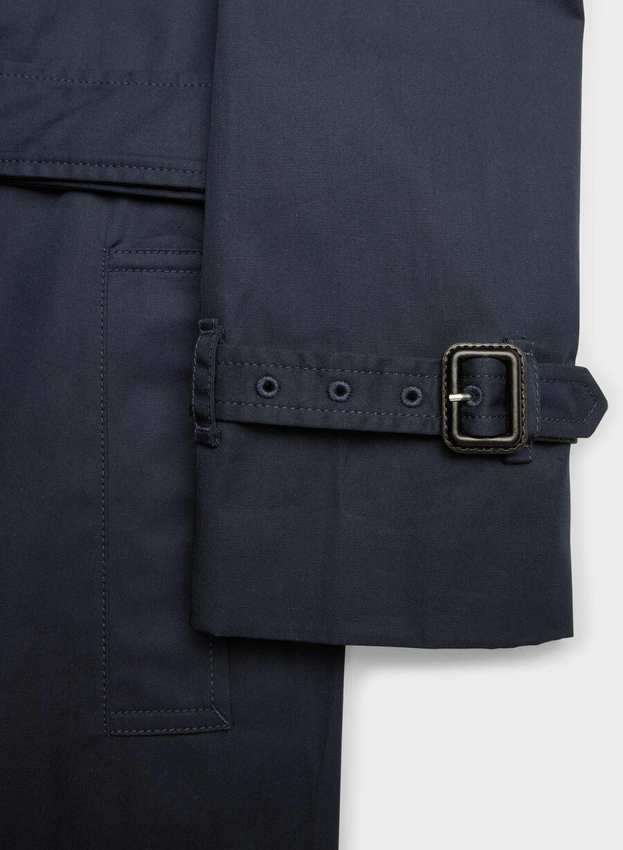 finch trench coat - city twill admiral