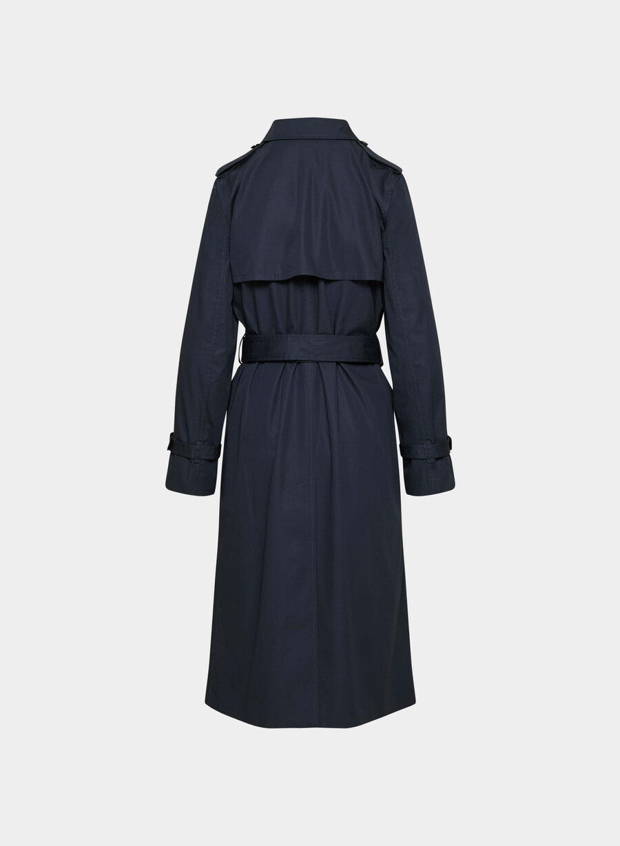 finch trench coat - city twill admiral