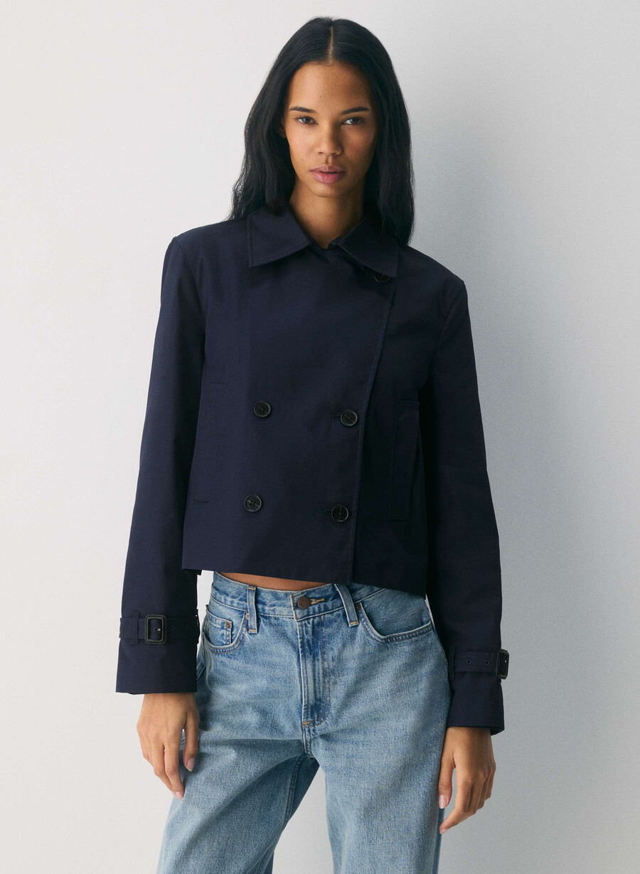 esquire trenchcoat - city twill admiral