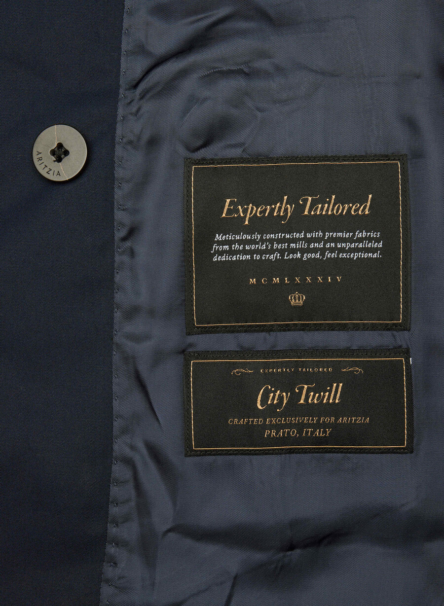 esquire trenchcoat - city twill admiral