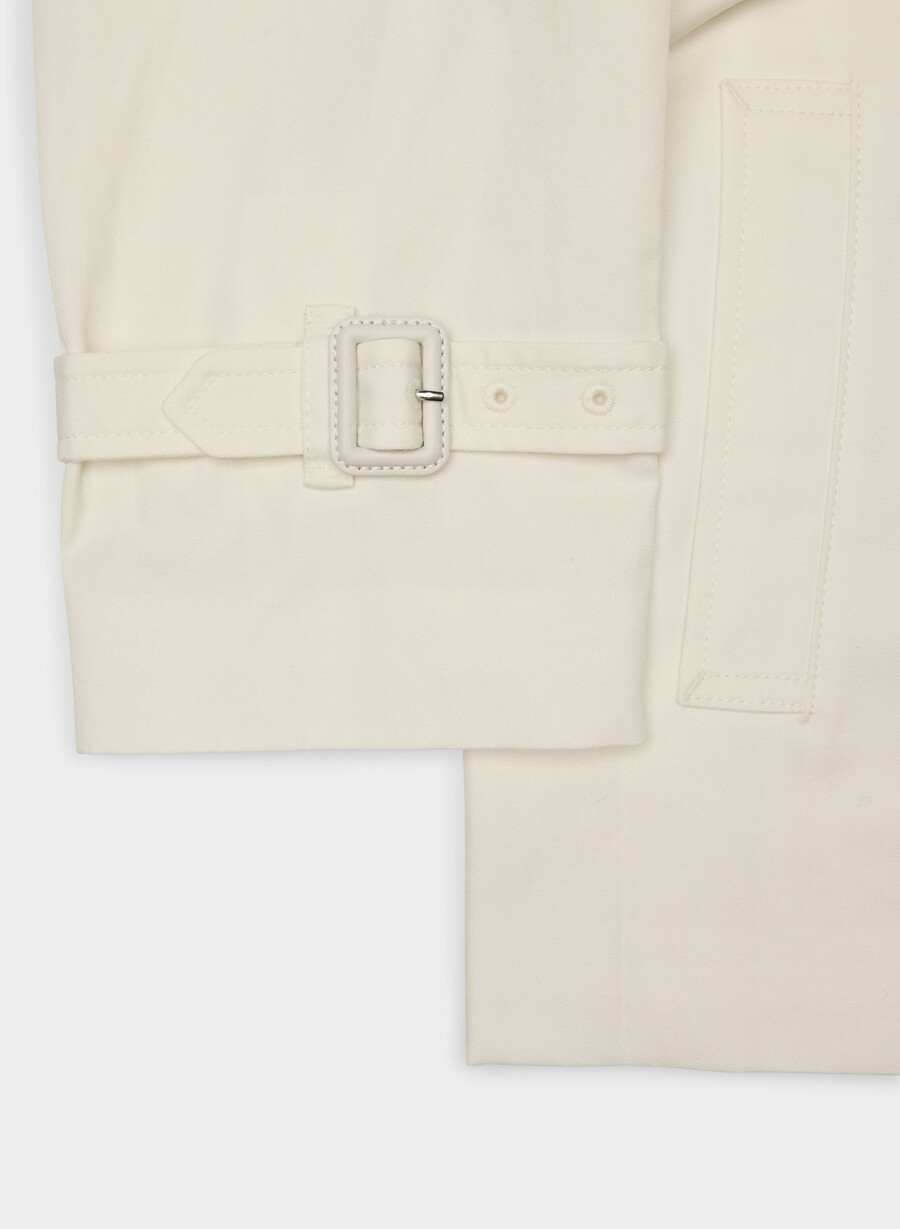 esquire trenchcoat - city twill ljus bjÖrk
