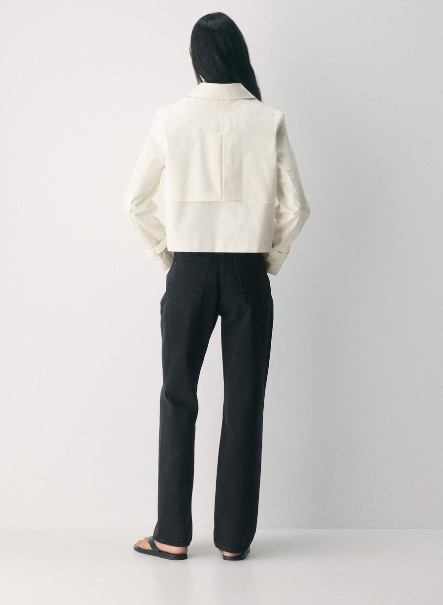 esquire trenchcoat - city twill ljus bjÖrk