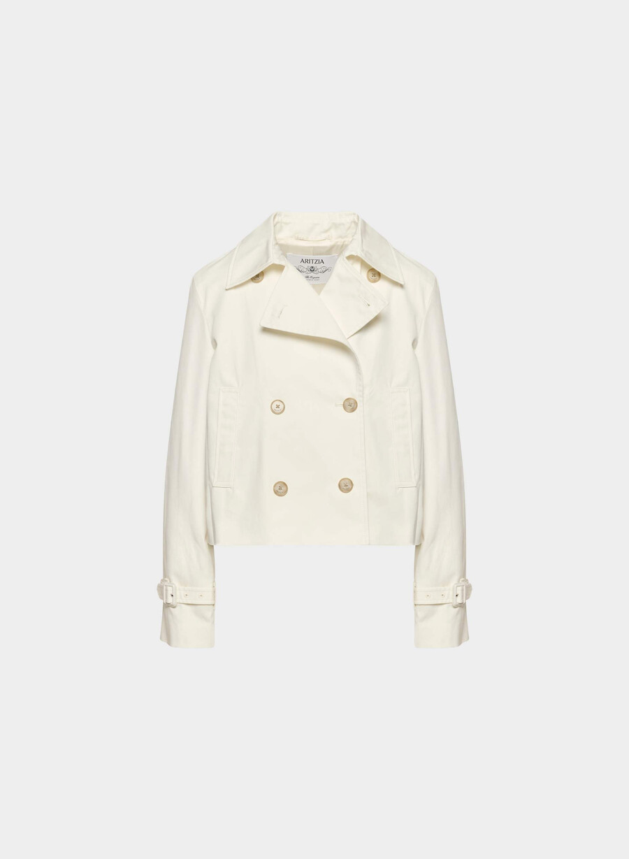 esquire trenchcoat - city twill ljus bjÖrk