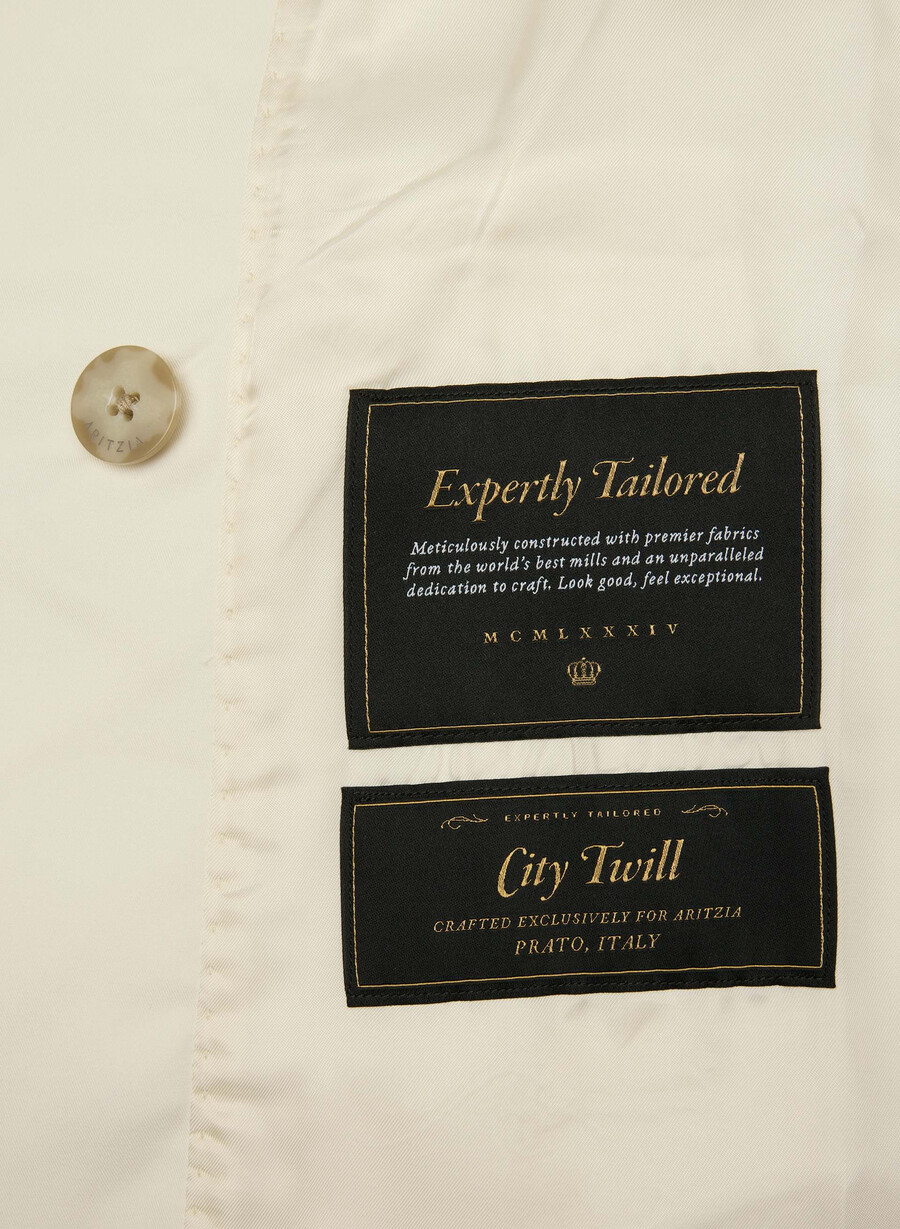 esquire trenchcoat - city twill ljus bjÖrk