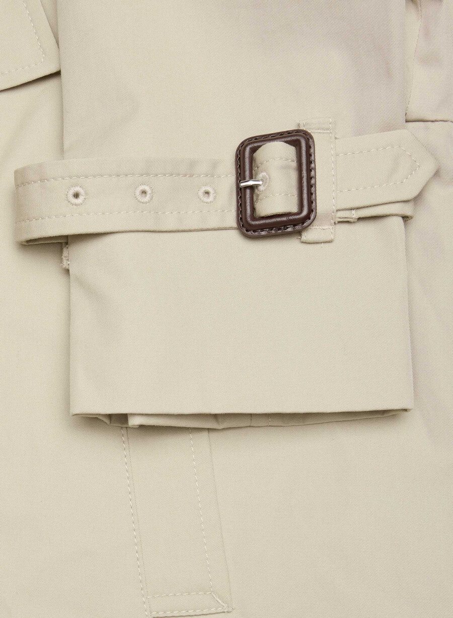 esquire trenchcoat - city twill marcona beige