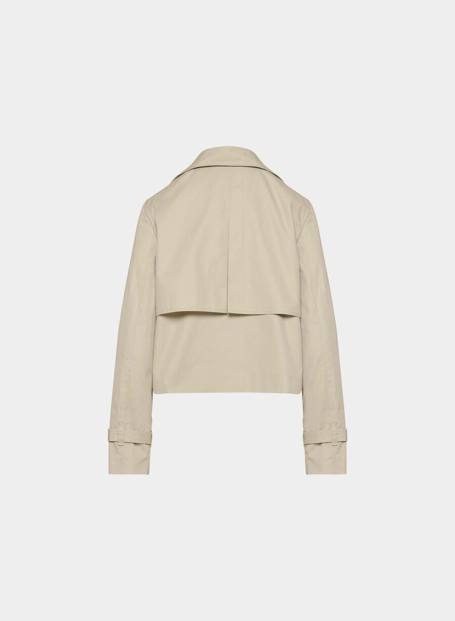 esquire trenchcoat - city twill marcona beige