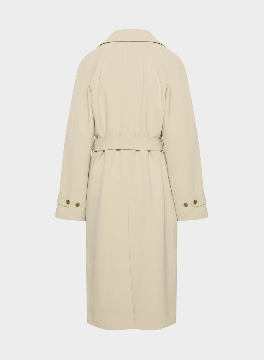 splendor trenchcoat - crepette marcona beige