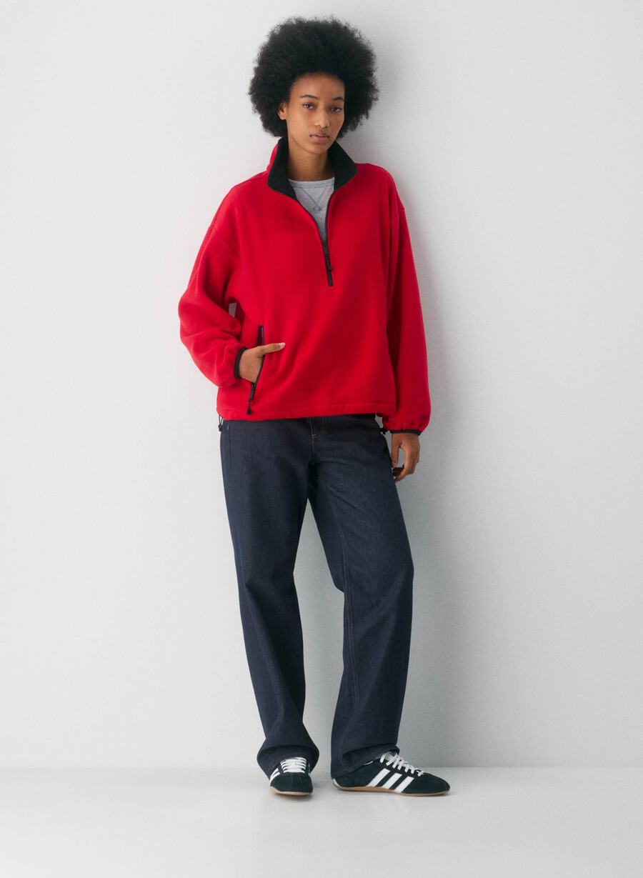 mellow mockneck blinkande rÖd