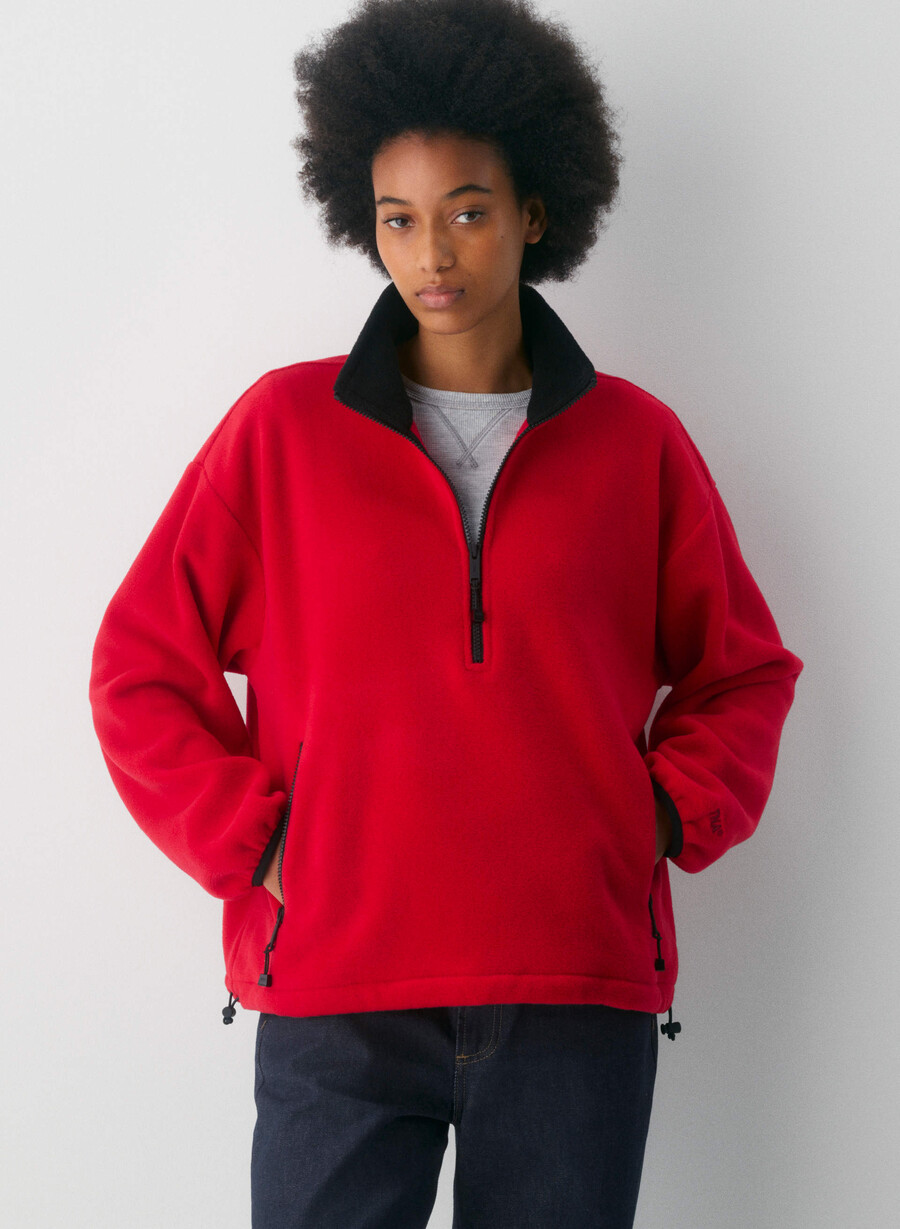 mellow mockneck blinkande rÖd
