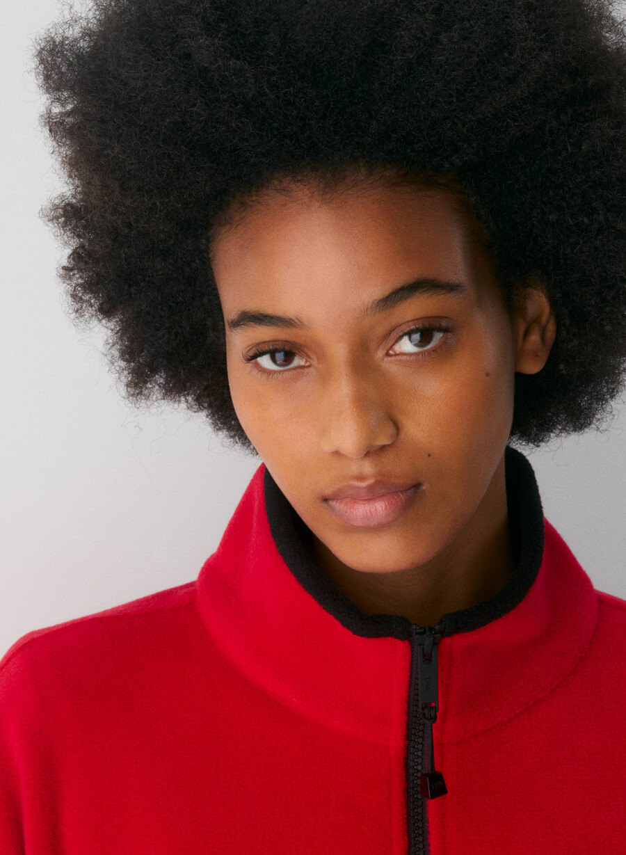 mellow mockneck blinkande rÖd