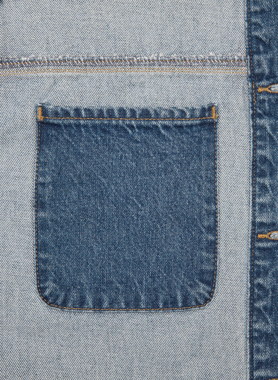 denim forum the workwear denimskjortjacka 5 År kiss n tell svart