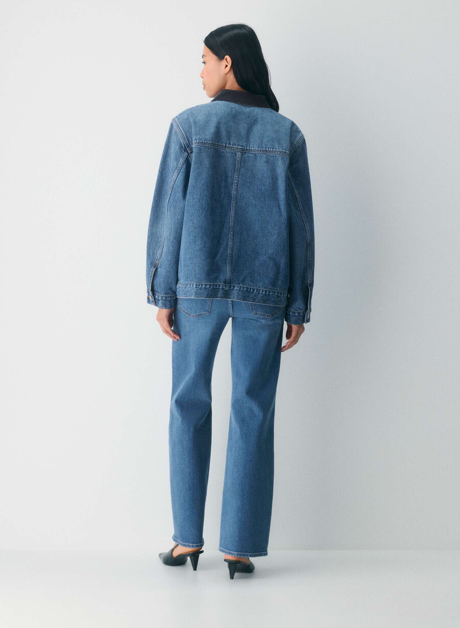denim forum the workwear denimskjortjacka 5 År kiss n tell svart