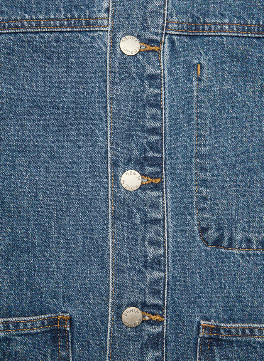denim forum the workwear denimskjortjacka 5 År kiss n tell svart