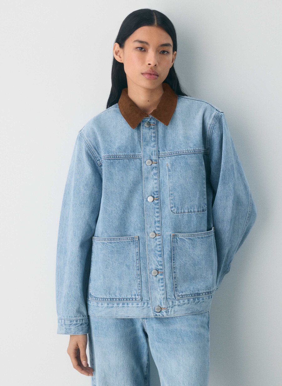 denim forum the workwear denimskjortjacka 7 År bleu taboo