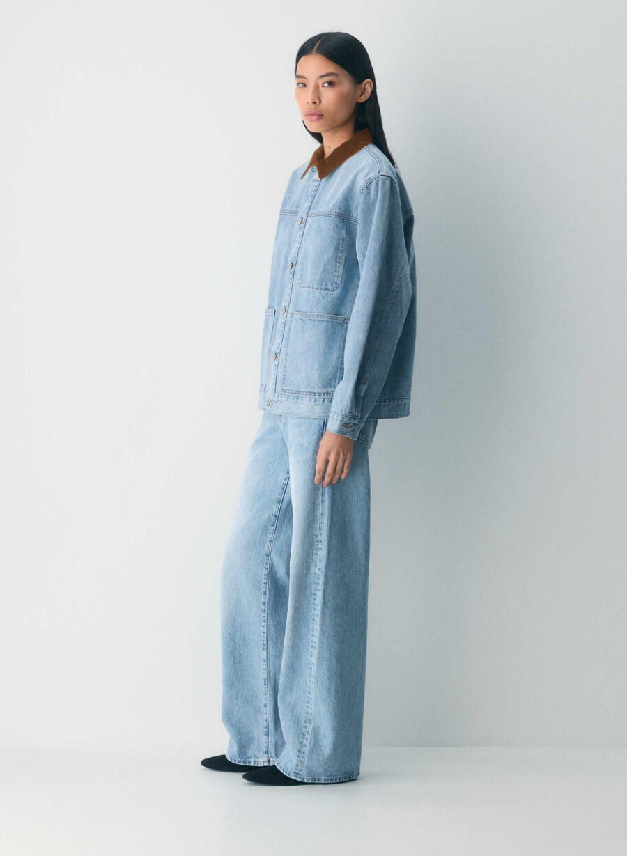 denim forum the workwear denimskjortjacka 7 År bleu taboo