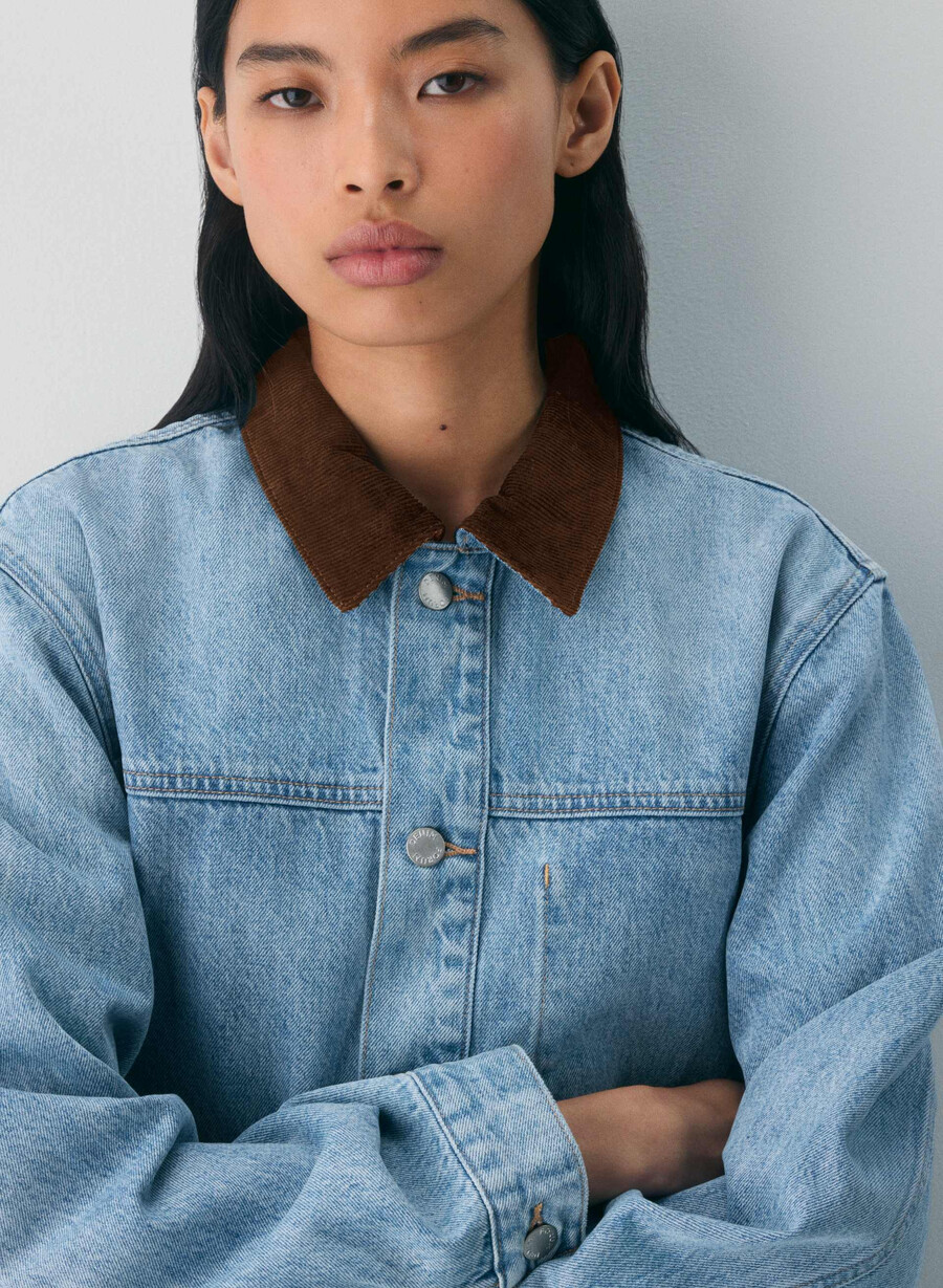 denim forum the workwear denimskjortjacka 7 År bleu taboo