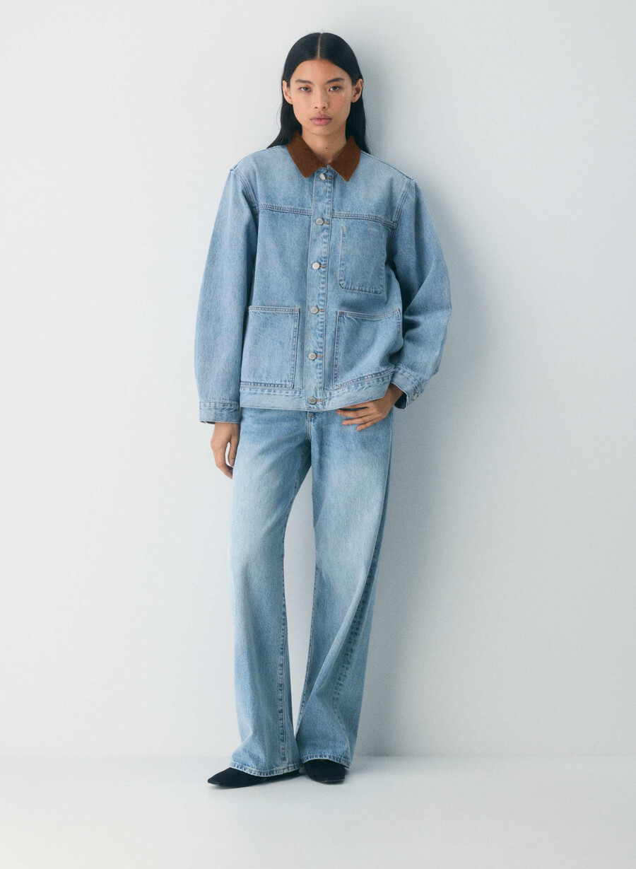 denim forum the workwear denimskjortjacka 7 År bleu taboo