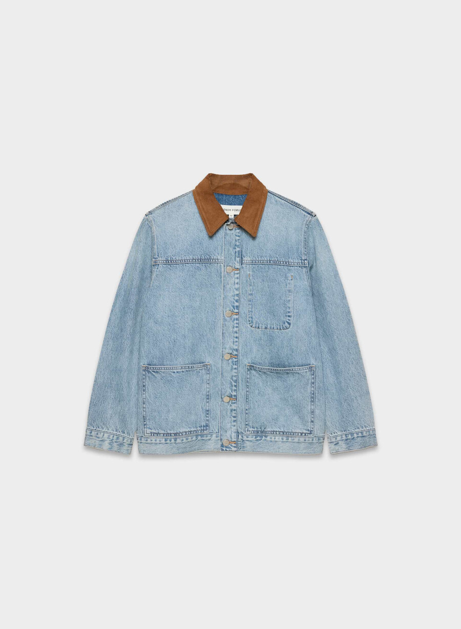 denim forum the workwear denimskjortjacka 7 År bleu taboo