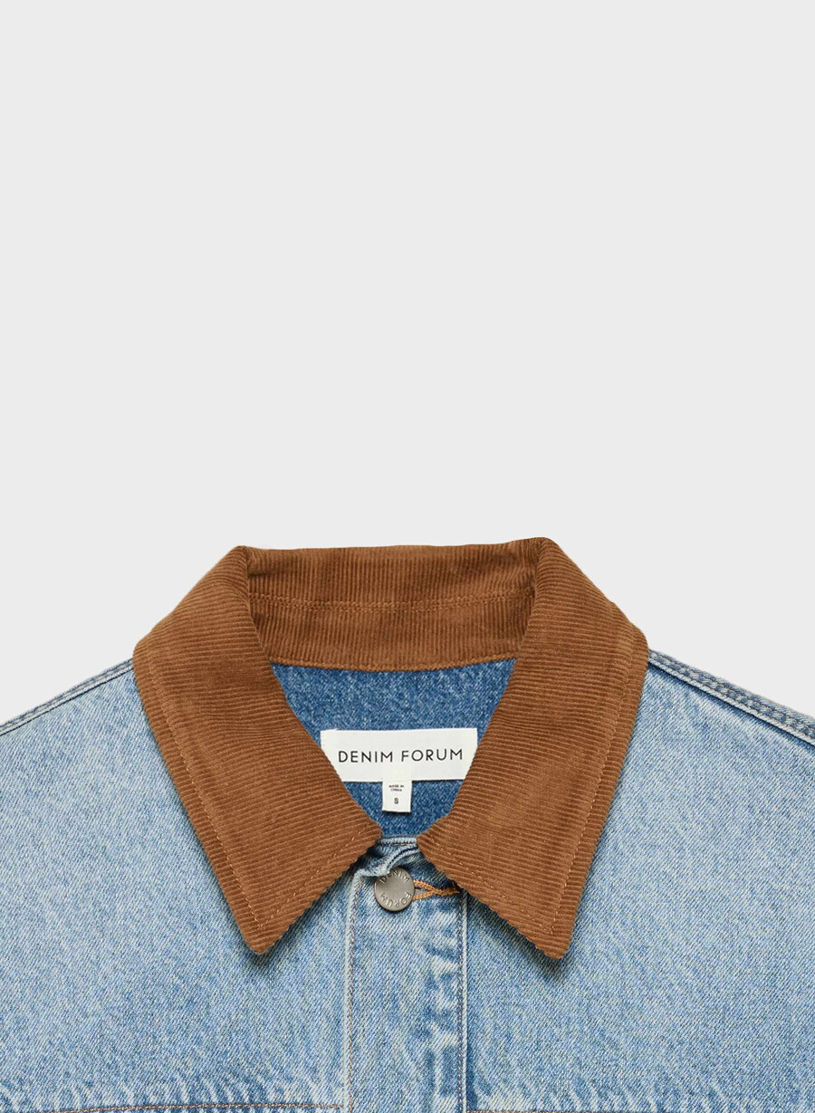 denim forum the workwear denimskjortjacka 7 År bleu taboo