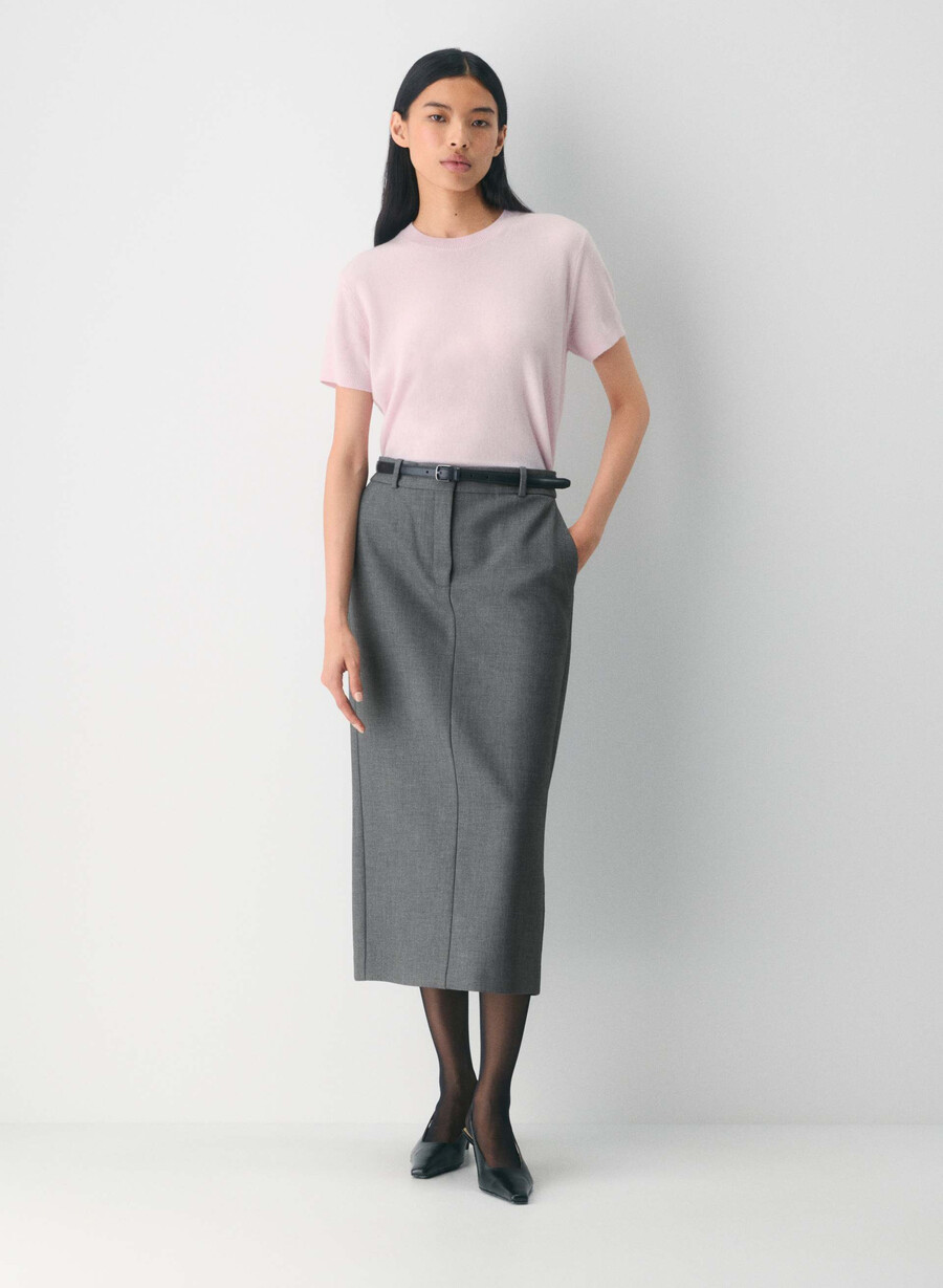 bare cashmere bloor tröja blinkande rÖd